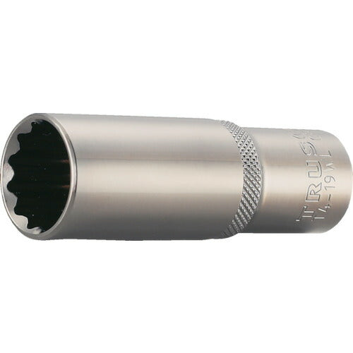 TRUSCO ディープソケット 12角タイプ 差込角12.7 対辺24mm T424WL トラスコ