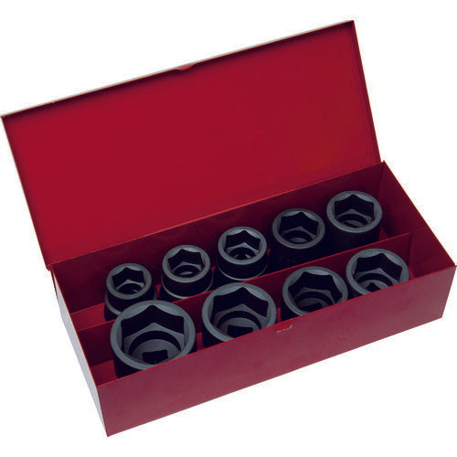 TRUSCO インパクト用ソケット9個組セット 差込角19.0mm T69SET トラスコ