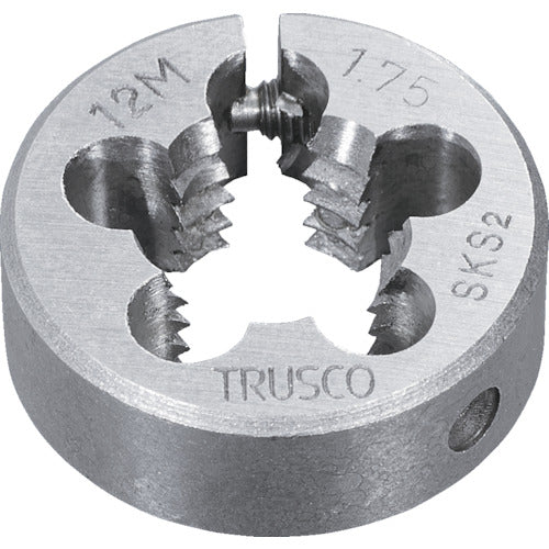TRUSCO 丸ダイス 並目 75径 M42X4.5(SKS) T75D42X4.5 トラスコ