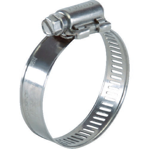 TRUSCO ホースバンド オールSUS 普及 10個入 14.2×Φ50mm TA1450 トラスコ
