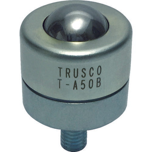 TRUSCO ボールキャスター 切削加工品上向用 スチール製ボール TA50B トラスコ