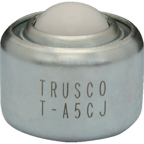 TRUSCO ボールキャスター プレス成型品上向用 樹脂製ボール TA5CJ トラスコ