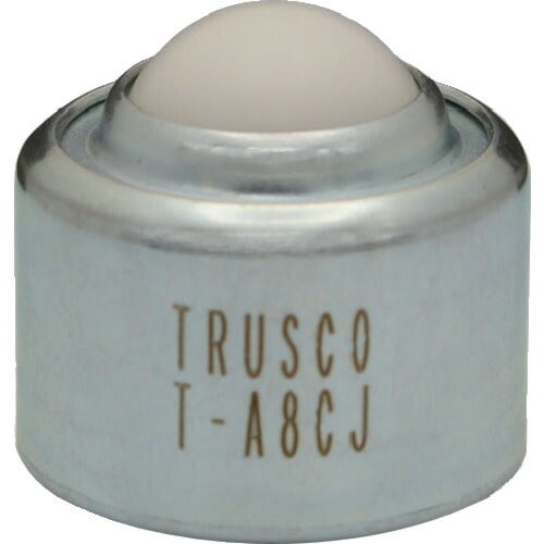 TRUSCO ボールキャスター プレス成型品上向用 樹脂製ボール TA8CJ トラスコ