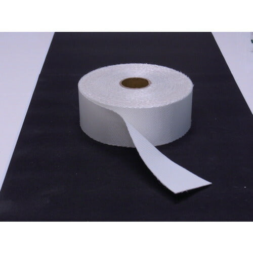 TRUSCO ノンセラクロステープ 0.8X100mm 20m 片面樹脂加工 TACT08100 トラスコ