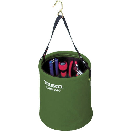 TRUSCO アタッチメント付電工バケツΦ200X230 OD色 TADB200OD トラスコ