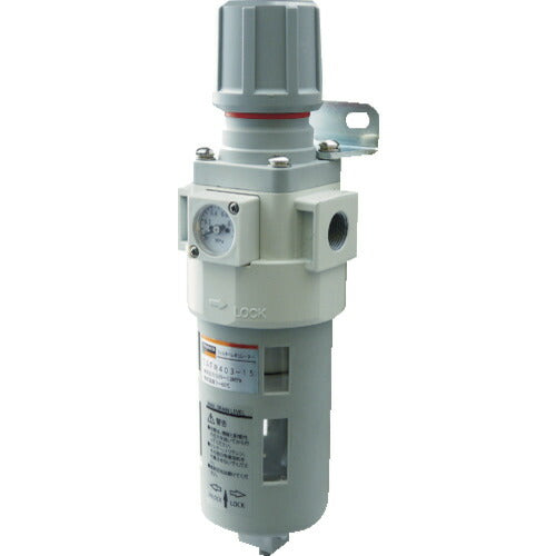 TRUSCO フィルターレギュレーター 口径Rc1/4 TAFR4038A トラスコ