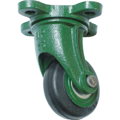 TRUSCO 鋼鉄製運搬車用 鋳物金具自在キャスターφ75ゴム車 TAJ75 トラスコ