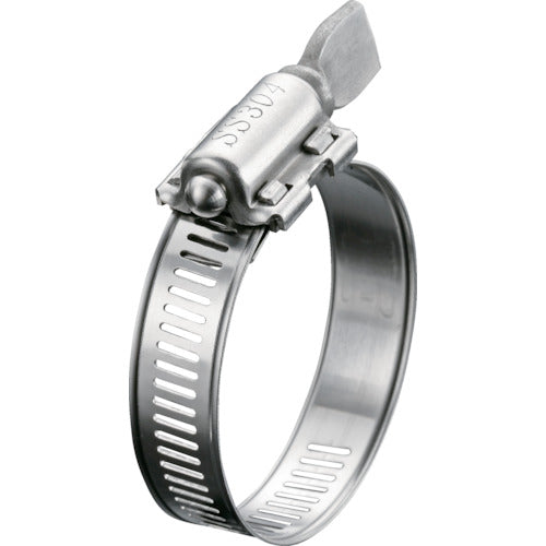 TRUSCO ホースクランプ オールSUS 手締メタイプ 14.2mm 29~50mm TAKC2950 トラスコ