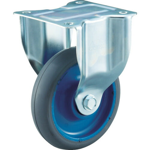 TRUSCO 樹脂台車用 エアーキャスター固定Φ125ゴム車 TAMR125NRB トラスコ