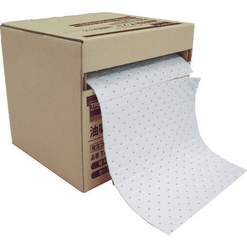 TRUSCO 油吸収シート 油専用 400MM×30MX3MM (1巻入) TASD403 トラスコ