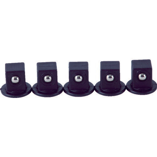 TRUSCO アルミソケットホルダー専用アダプタ 6.35mm 5個入 TASH205 トラスコ