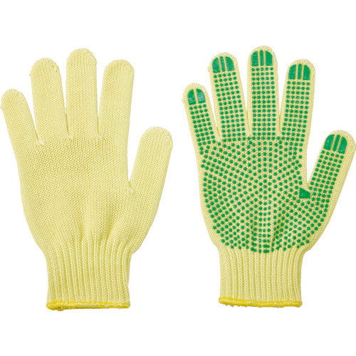 TRUSCO 耐切創手袋 7ゲージ 裏面キュプラ(ベンベルグ[[R上]])67%・ポリエステル33% スベリ止メ付 TATBP7S トラスコ