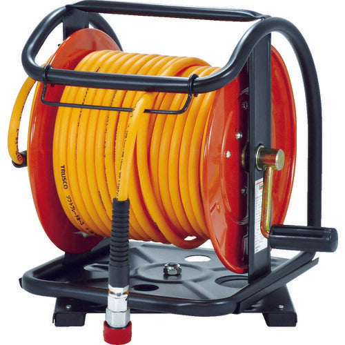 TRUSCO C型エアーリール ワンタッチカップリング付 7X10mm 20m巻 TAWC720N トラスコ