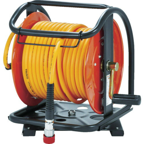 TRUSCO C型エアーリール ワンタッチカップリング付 7X10mm 30m巻 TAWC730N トラスコ