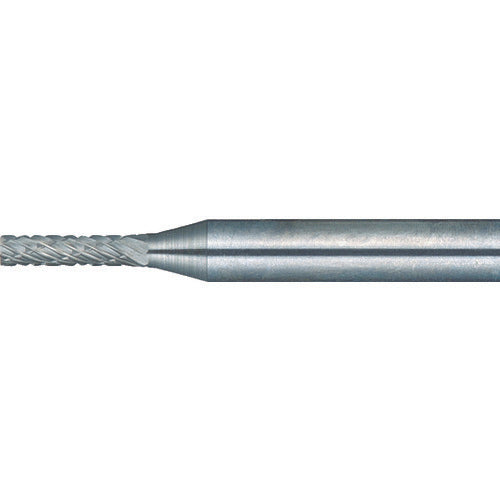TRUSCO 超硬バー 円筒型 Φ1.5X刃長6X軸3 ロング ダブルカット TB1A015L75 トラスコ