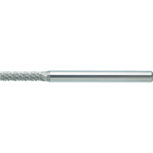 TRUSCO 超硬バー 円筒型 Φ2.5X刃長11X軸3 ダブルカット TB1A024 トラスコ