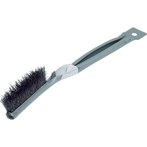 TRUSCO 金柄ブラシ 厚毛植 鋼線 TB2019 トラスコ