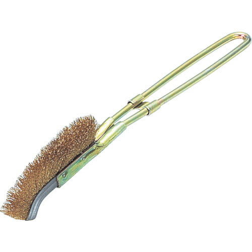 TRUSCO チャンネルブラシ J型 真鍮 TB2044 トラスコ