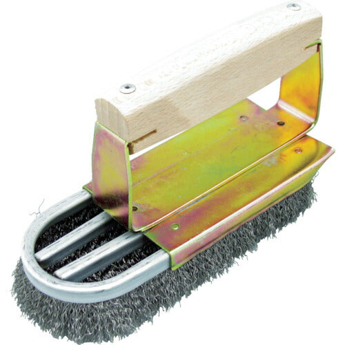 TRUSCO チャンネルブラシ ストロング D型4行 ワイヤ鋼線 TB2080 トラスコ