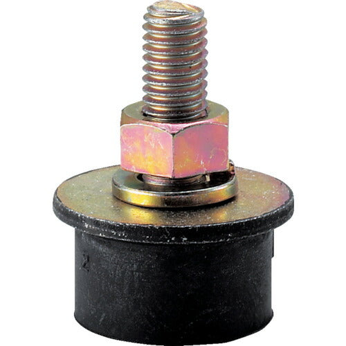 TRUSCO 丸型防振ゴム 片ボルトタイプ 最大荷重155N TB501 トラスコ