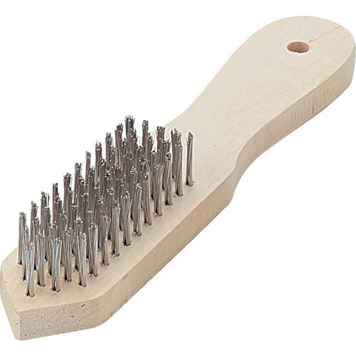 TRUSCO 剣先型5行ブラシ ステンレス線 TB5033 トラスコ