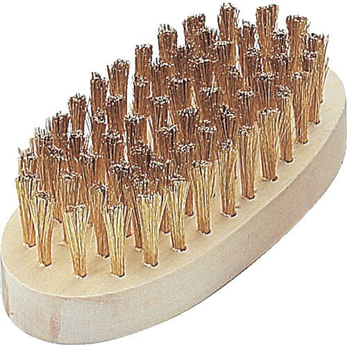 TRUSCO 小判6行ブラシ 真鍮 TB5045 トラスコ