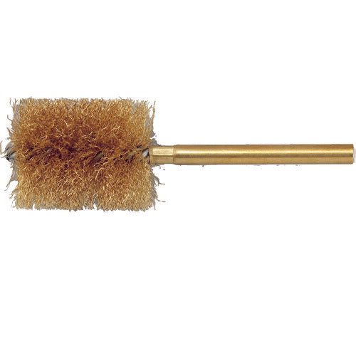 TRUSCO ネジリブラシ 電動用 真鍮 線0.15X外径Φ32X軸Φ6 TB5726 トラスコ