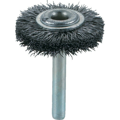 TRUSCO 軸付ホイールブラシ φ38X軸6 鋼線 線径0.3 TB6212 トラスコ