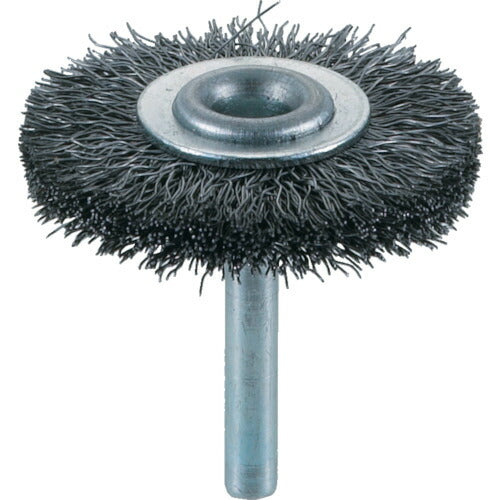 TRUSCO 軸付ホイールブラシ φ50X軸6 鋼線 線径0.3 TB6222 トラスコ