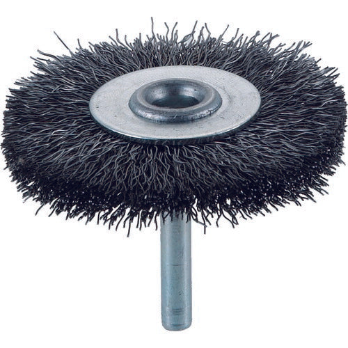 TRUSCO 軸付ホイールブラシ φ65X軸6 鋼線 線径0.3 TB6232 トラスコ