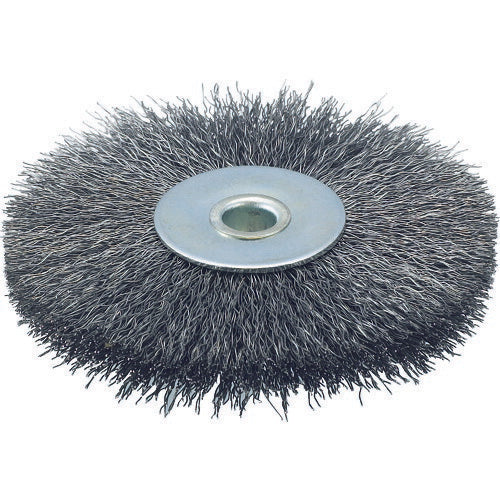TRUSCO ホイルブラシ 100X10mm穴 鋼線 線径0.3 TB6352 トラスコ