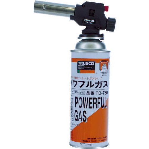 TRUSCO パワフルトーチ カセットガスタイプ TB710A トラスコ
