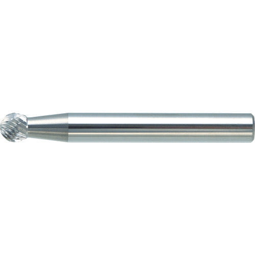 TRUSCO 超硬バー 球型 Φ6X刃長5.5X軸6 ダブルカット TB8C060 トラスコ