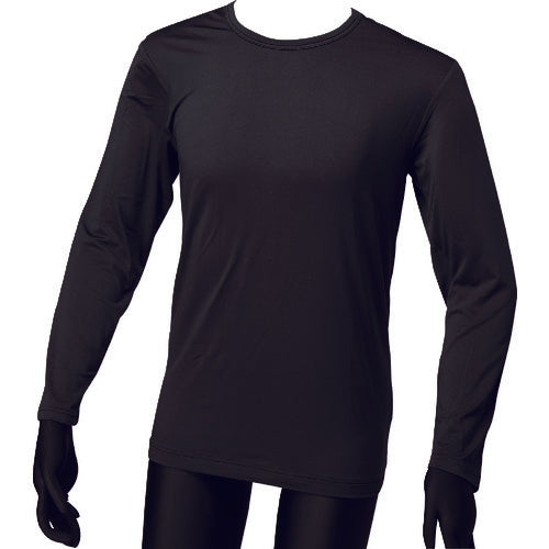 TRUSCO 裏起毛長袖インナー クルーネック 3L TBCN3L トラスコ