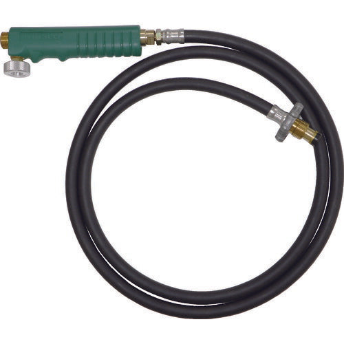 TRUSCO プロパンバーナー用ホース 2M バルブ付 TBH2MB トラスコ