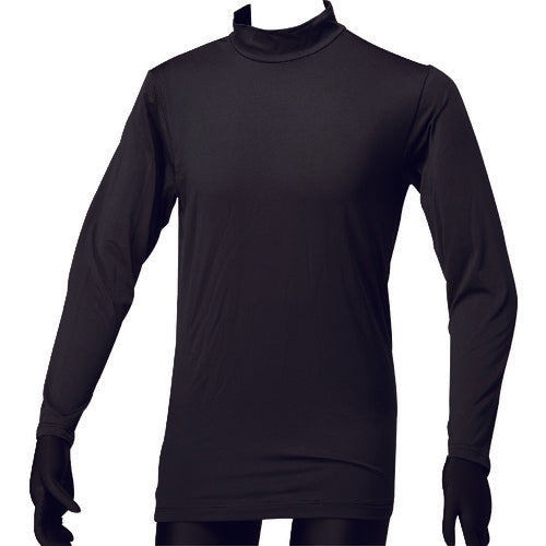 TRUSCO 裏起毛長袖インナー ハイネック 2L TBHN2L トラスコ