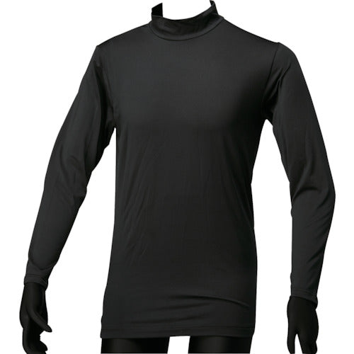 TRUSCO 裏起毛長袖インナー ハイネック M TBHNM トラスコ