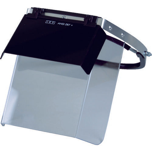 TRUSCO 二重防災面 遮光・クリア ヘルメット取付タイプ 遮光度#9 TBM603CW トラスコ