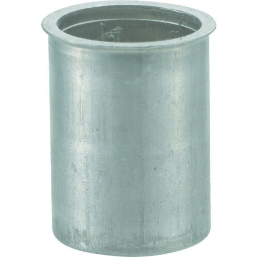 TRUSCO クリンプナット薄頭アルミ 板厚2.5 M8X1.25 500個入 TBNF8M25AC トラスコ