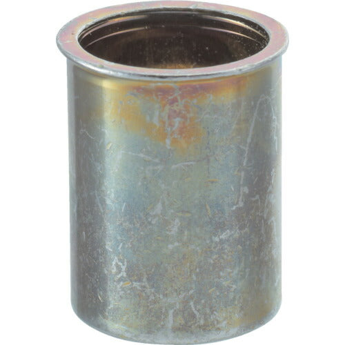 TRUSCO クリンプナット薄頭スチール 板厚2.5 M8X1.25 500個入 TBNF8M25SC トラスコ