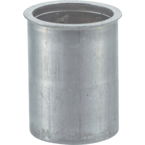 TRUSCO クリンプナット薄頭アルミ 板厚4.0 M8X1.25 (17個入) TBNF8M40A トラスコ