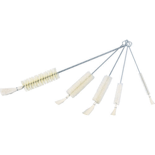 TRUSCO 理化学ブラシ 注射器用 山羊毛 スチール柄1cc用 TBSS1J トラスコ