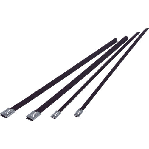 TRUSCO コーティングステンレスケーブルタイ W4.6X201L 100本入 TBSTC152 トラスコ