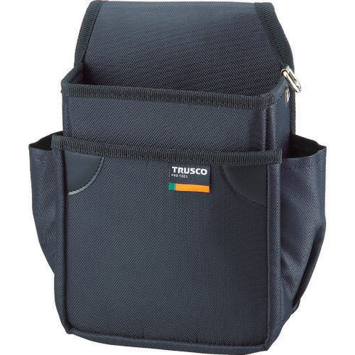 TRUSCO 小型腰袋 二段 ブラック TC51BK トラスコ
