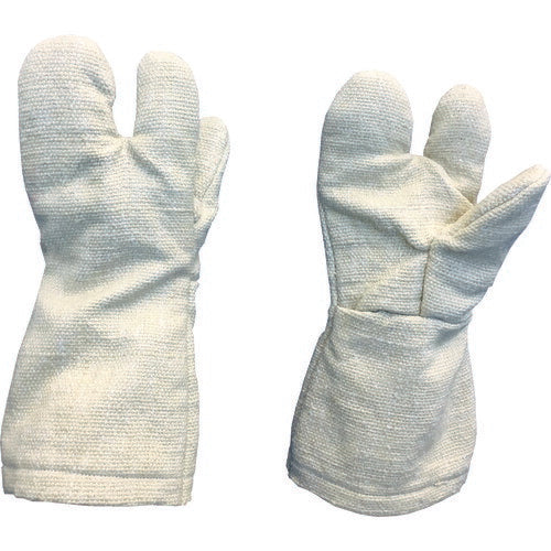 TRUSCO 生体溶解性セラミック耐熱手袋 3本指タイプ TCAT3A トラスコ