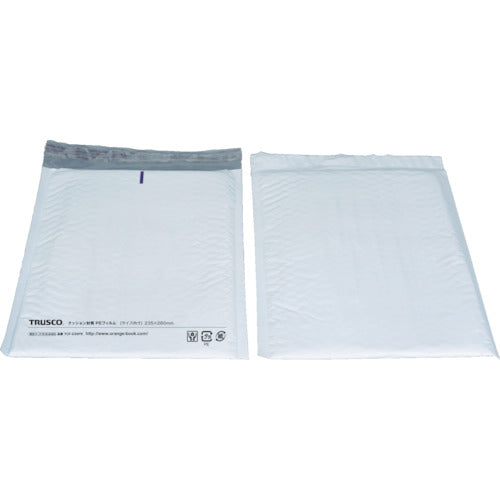 TRUSCO クッション封筒 クラフト紙 120×235mm 10枚入パック TCF120 トラスコ