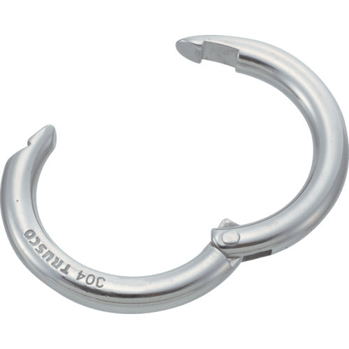 TRUSCO チェーンキャッチ ステンレス製 線径Φ4×長サ20mm (2個入) TCK4 トラスコ