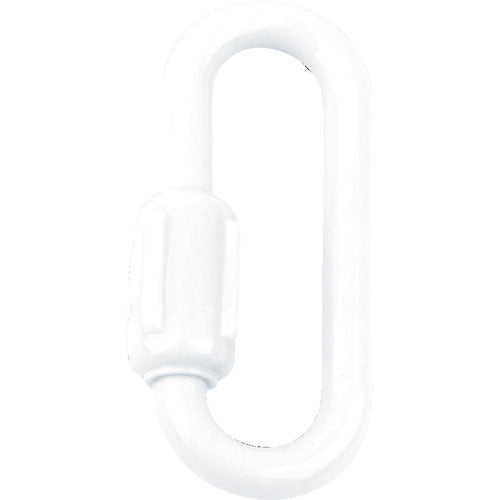 TRUSCO プラカラビナ ホワイト 6MM (2個入) TCK6W トラスコ