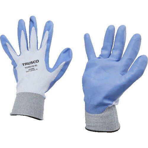 TRUSCO 耐切創手袋 18G ポリウレタンコーティング XLサイズ TCRG18XL トラスコ