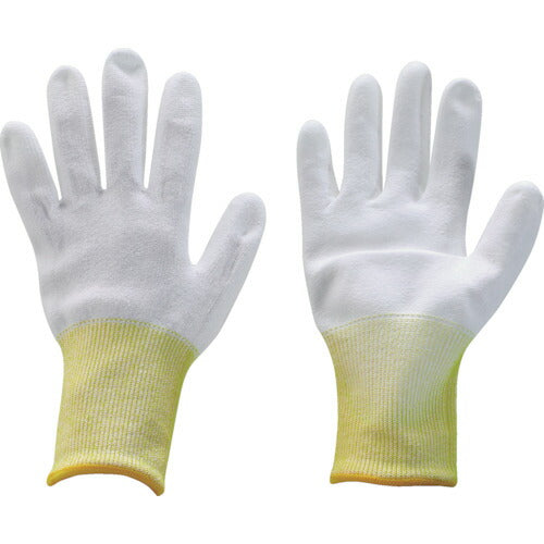 TRUSCO 耐切創ウレタン背抜キ手袋 耐切創レベル2 Mサイズ TCRGU2M トラスコ